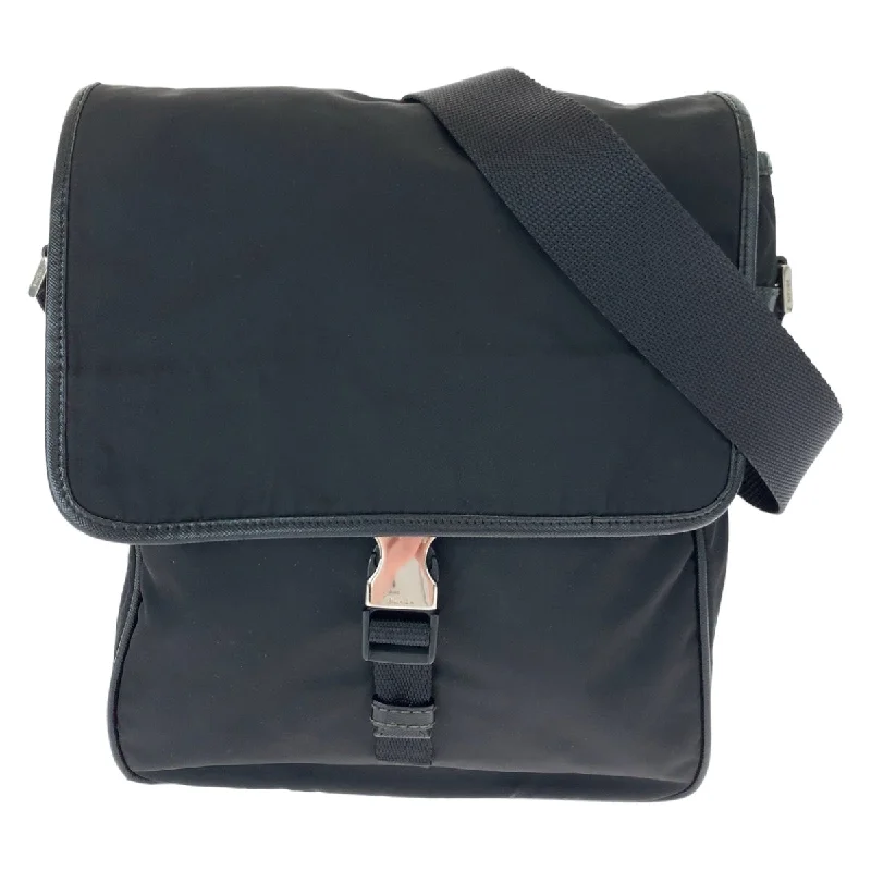 Flash Sales On Premium And High-Quality Bags Prada Nylon Tessuto Logo Plate Shoulder Bag Flash Sales On Premium And High-Quality Bags Prada Nylon Tessuto Logo Plate Shoulder Bag