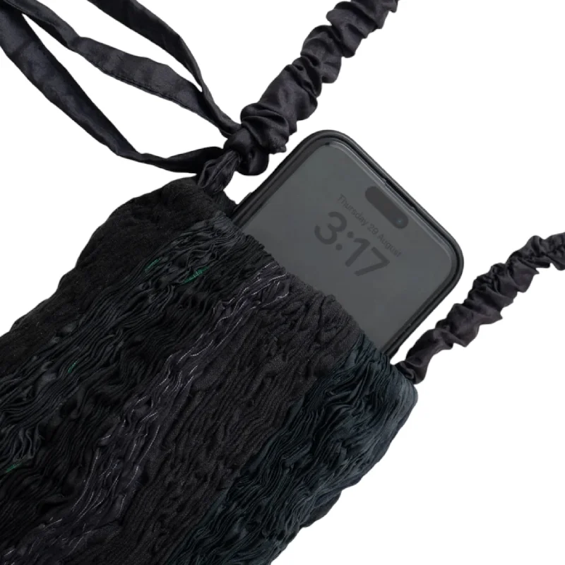 Seasonal Clearance PLEATED PHONE BAG