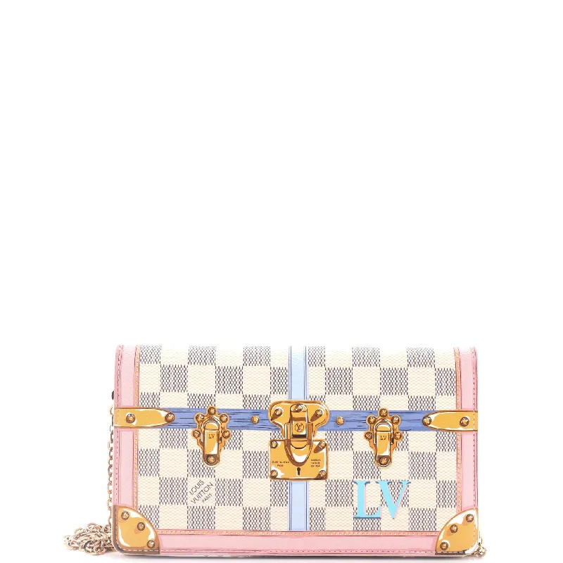 Seasonal Clearance Bags For Summer Weekend Pochette Limited Edition Damier Summer Trunks Seasonal Clearance Bags For Summer Weekend Pochette Limited Edition Damier Summer Trunks